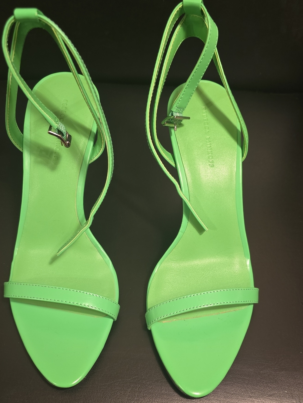 Rebecca Minkoff Women’s Green Slingback Sandals 7.5